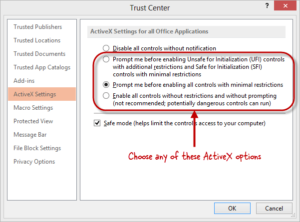 Erreur lors du chargement du Excel Solver Add-In