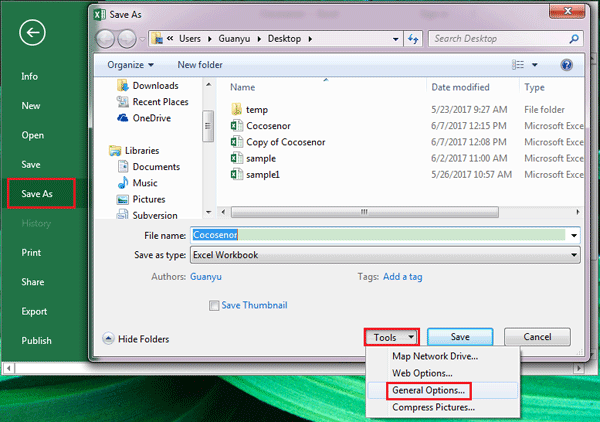 Excel ne peut pas accéder à une erreur en lecture seule ou cryptée