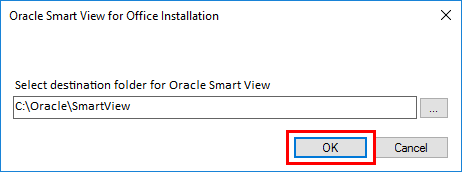 Oracle Smart View pour l'installation de bureau