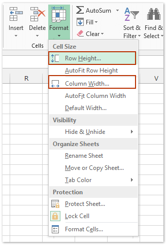 Excel Cellules qui se chevauchent