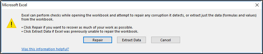 corriger Excel Compile Error Expected End of Statement!
