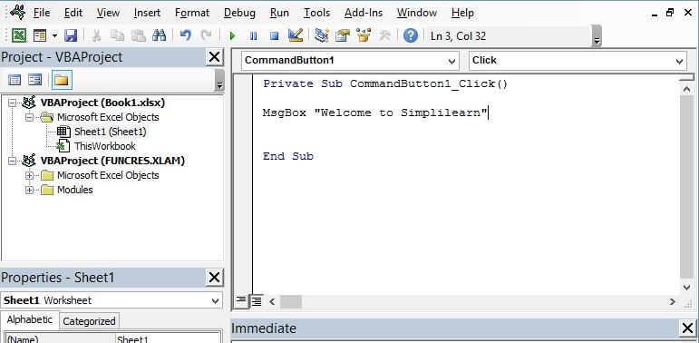 Erreur Excel Can’t Execute Code in Break Mode!