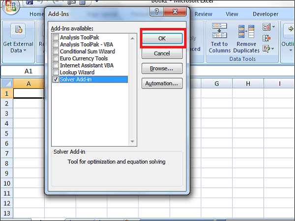 Excel bloqué at l'ouverture du fichier 4