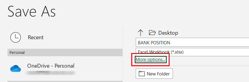 corriger l'erreur de violation de partage Excel