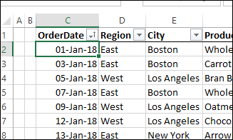 Modifier le format de date en nombre 1