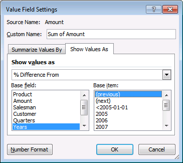 utiliser tableau croisé dynamique 10