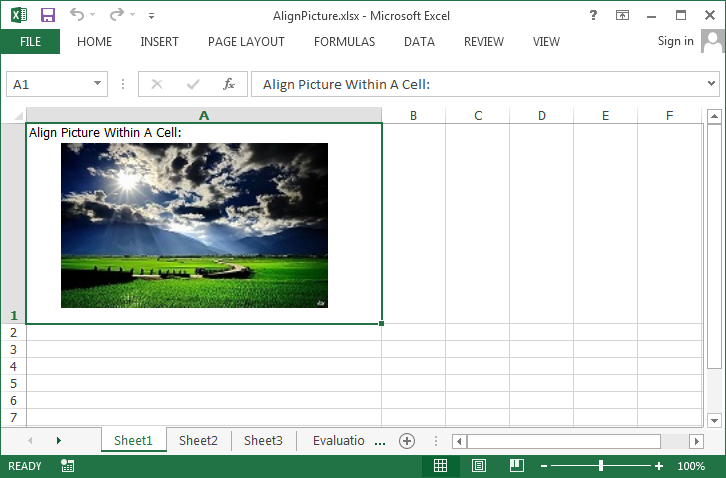  comment insérer une image gif dans Excel