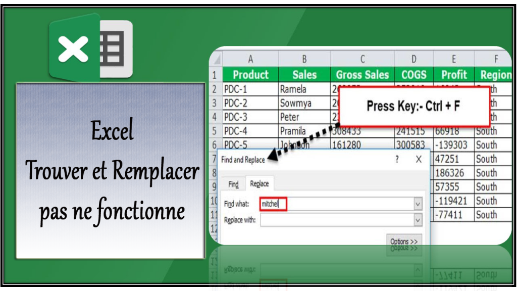6 façons de réparer Excel Trouver et Remplacer pas ne fonctionne Problème