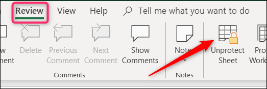 protéger le classeur Excel de la editing 13