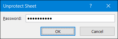 protéger le classeur Excel de la editing 14