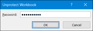 protéger le classeur Excel de la editing 19