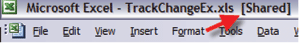 Excel Suivi des modifications grisé 5