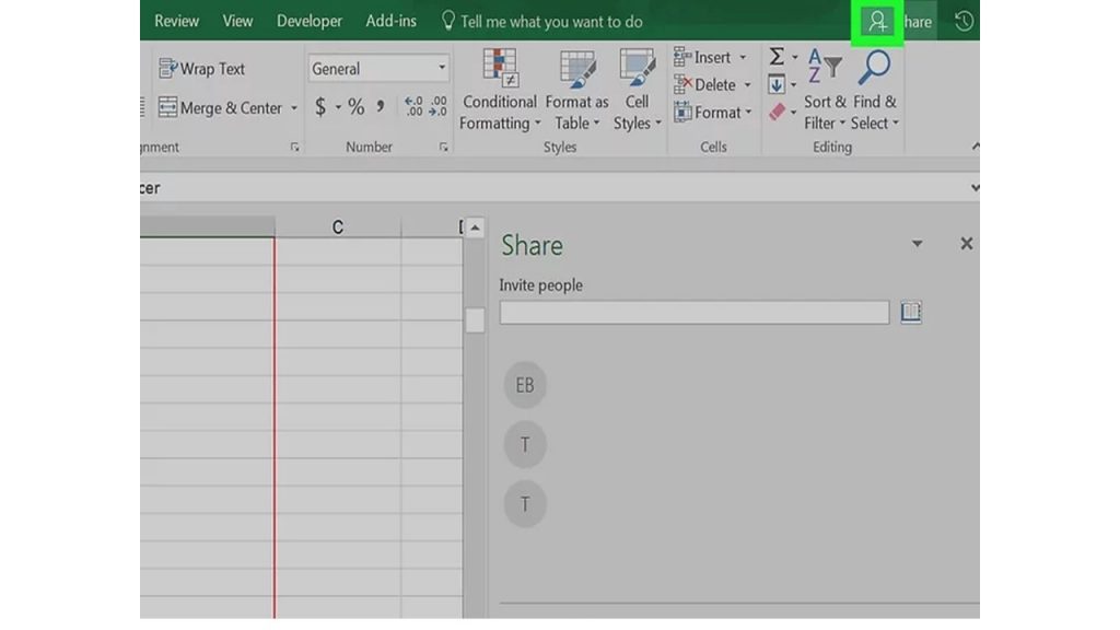 classeur non partagé grisé dans Excel 7