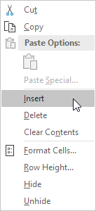 créer une baisse liste dans Excel 24