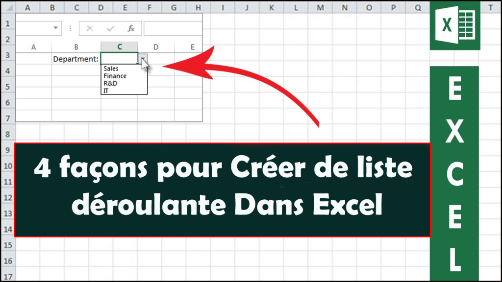 4 façons pour Créer de liste déroulante Dans Excel