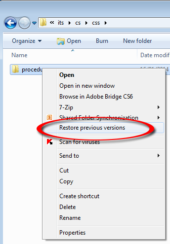 Utiliser la fonction de restauration 1