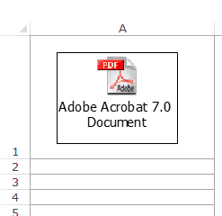 activer le fichier PDF dans Excel 4