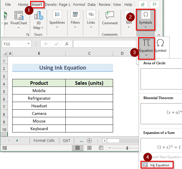 Excel Superscript pas Travaillant