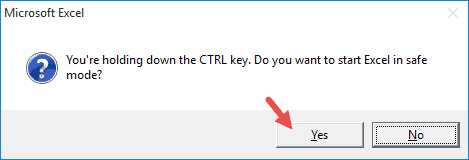 ouvrir Excel en mode sans échec