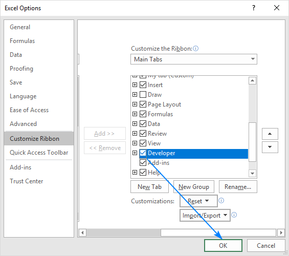 Référence Microsoft Excel n'est pas valide