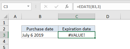 réparer #VALUE! Erreur dans Excel