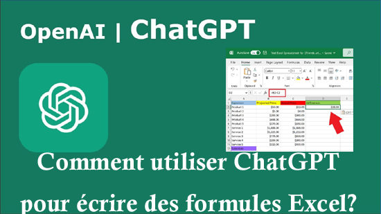 comment utiliser ChatGPT pour rédiger des formules Excel