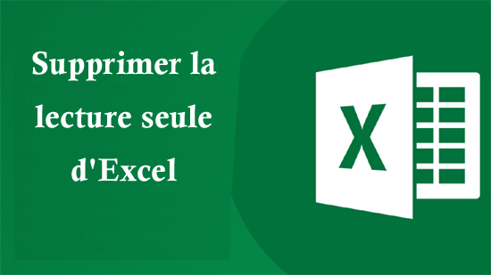supprimer la lecture seule d'Excel